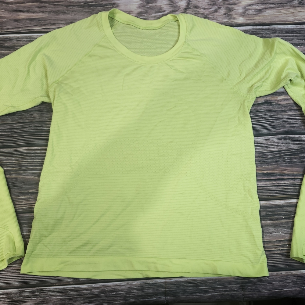 Lime Green Long Sleeve Shirt
